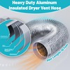 Chiligent Dryer Vent Window Kit, Adjustable Window Vent Kit with