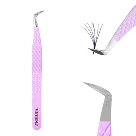 VEYES INC High Precision Eyelash Extension Tweezers Volume G01 Lash Tweezers For Professional Eyelash Extension