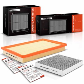 A-premium - Filtro de aire para motor y cabina de 2 piezas, carbón activado para Toyota Camry 2012-2017, RAV4/Avalon 2013-2018 y Lexus ES300H 2013-2018, LS460 2007-2017, LS600H 2008-2016, HS2500, HSH