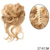 Uotp Claw Synthetic Hair Bun Messy Curly Hair Bun Chignon