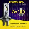 AQJ For Hyundai Genesis Coupe 2013-2016 LED Headlight Bulbs KIT