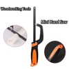 Aluminum Alloy Mini Hand Saw Compact Hacksaw Frame Aluminum Alloy