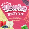 Wiley Wallaby Licorice 10 Ounce Variety Pack - Huckleberry, Apple