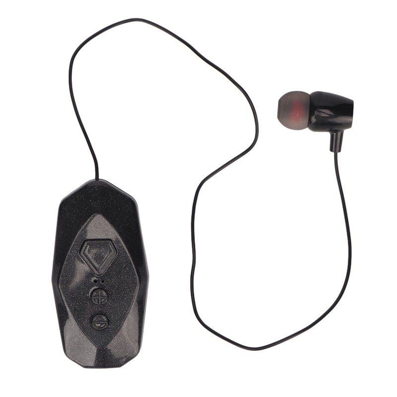 Clip On Wireless Earpiece Single Ear Long Battery Life Power