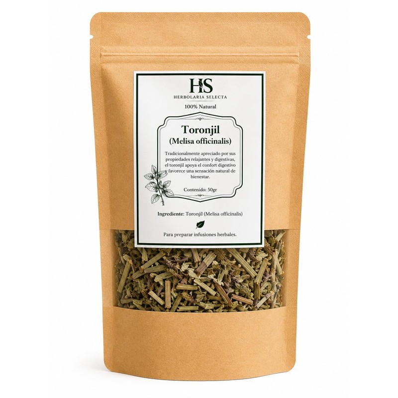 Herbolaria Selecta Toronjil (Melisa officinalis), T Herbal para Infusin, Hojas