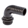 Poly Hosetail 1" BSP Male Elbow to 25 mm hosetail