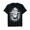 Bigfoot Squatchy Sasquatch Hat Smokey Retro Vintage Bear T-Shirt, black
