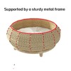 SHENGOCASE Extra Large Handwoven Paper Rope Wicker Rattan Pet Cat