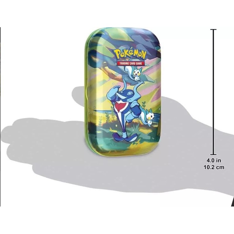 Pokémon Vibrant Paldea Mini Tins Collectible Card Game, Assorted