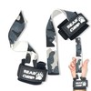 BEAR GRIP Power Straps - Weight lifting Straps (GreyCamo)