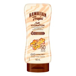 Protector Solar Hawaiian Tropic Silk Hydration FPS 50 Textura Ligera 180ml