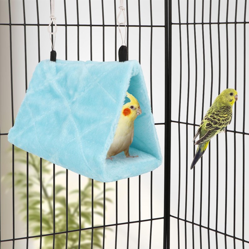 Wontee Bird Nest House Warm Bird Bed Hanging Hammock Snuggle