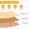 Pack of 200 Baking Paper for Hot Air Fryer, Airfryer