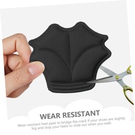 FOMIYES 4pairs Heel Inserts Grip Patches Comfortable Heel Liners for Casual Shoes