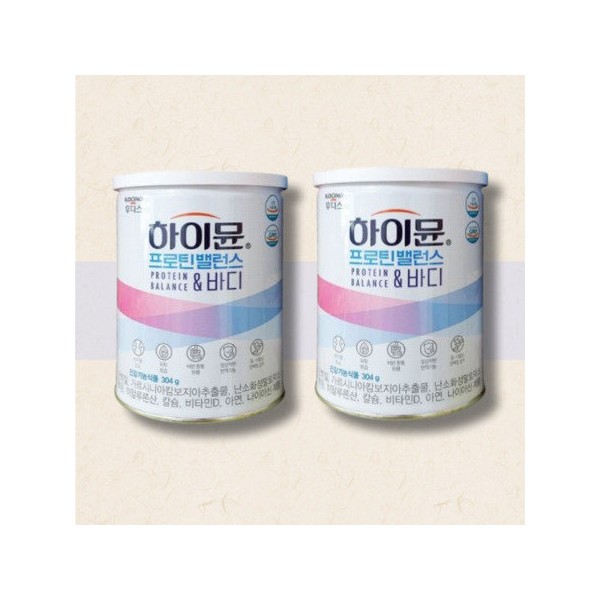 Hymune Ildong Foodis Hymune Protein Balance &amp; Body 304g 2 cans / 하이뮨 일동후디스 하이뮨 프로틴 밸런스 앤 바디 304g 2통