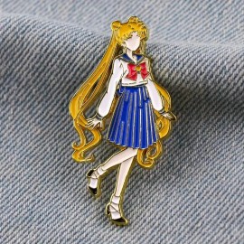 Sailor Moon Usagi Anime Metal Enamel Pin Cute Badge/Brooch