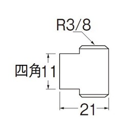 SANEI Stainless Steel Plug Nominal 10 to Block Unwanted Piping