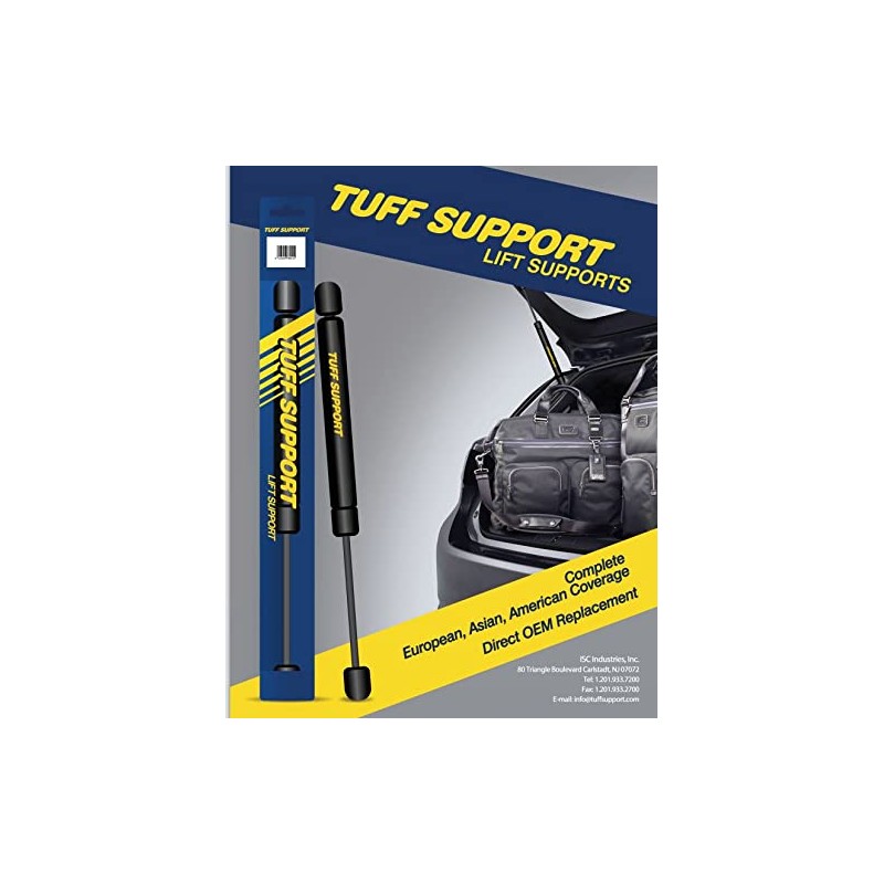 Tuff Support Trunk Lift Supports Compatible with: 2015-2017 Dodge Viper,