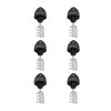 Beer Faucet Plug Brush Black ABS Beer Faucet Tap Cleaning
