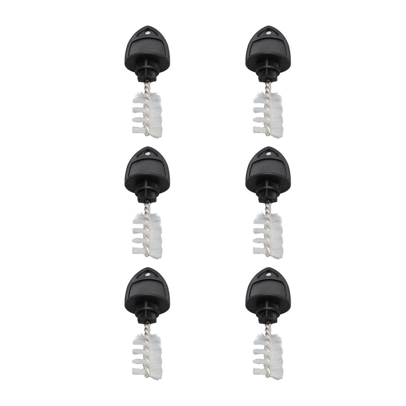 Beer Faucet Plug Brush Black ABS Beer Faucet Tap Cleaning