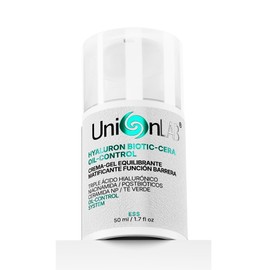 HYALURON BIOTIC-CERA OIL-CONTROL Crema Gel Hidratante Facial para Piel Mixta, Grasa y Sensible | Triple Ácido Hialurónico, Niacinamida, Ceramidas y Po