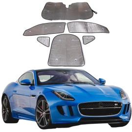 car-attention For Jaguar F-TYPE 2013-2022 Full Window Sun Shade Windshield Shield Block Cover