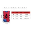 MILLUR 12 Pack Reversible Numbered Pinnies, Double Sided Scrimmage Vest,for