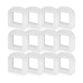 SHIGATSU Pet Fountain Replacement Foam Filters Compatible with Petsafe 360 Drinkwell Pet Fountain Filters（12PCS）