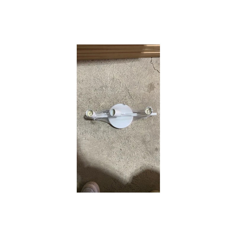 IKEA Tross White Ceiling Track 3 Spotlight Lighting Fixture 802.626.63