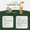 Classic Green Tea Bags (3.53oz/100gm), Loose Leaf 50 Pyramid Teabags,