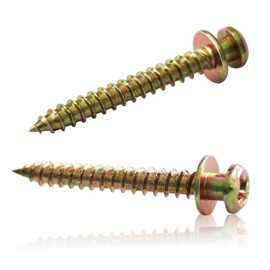 Ansoon 35pcs Bear Claw Double-Headed Wall Pictures Screws, 4-in-1 Drywall Hanging Hooks Screw for Pictures, D-Rings, Sawtooth, Wire Holding Up to 30 Pounds for Hanging and Mounting