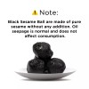 NESTLADY Hand Made Black sesame balls food additives free 黑芝麻丸