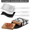 iceMi Pizza Bags for Delivery 18" X 18" X 5"