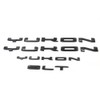 4PCS Set Door Rear SLT Yukon Emblems Letters 3D Badge