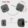 Refrigerator Lock, Heavy Duty Fridge Lock, Combination Lock for Fridge,