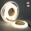 TOPAI 12V COB LED Strip Light 4000K Natural White Waterproof