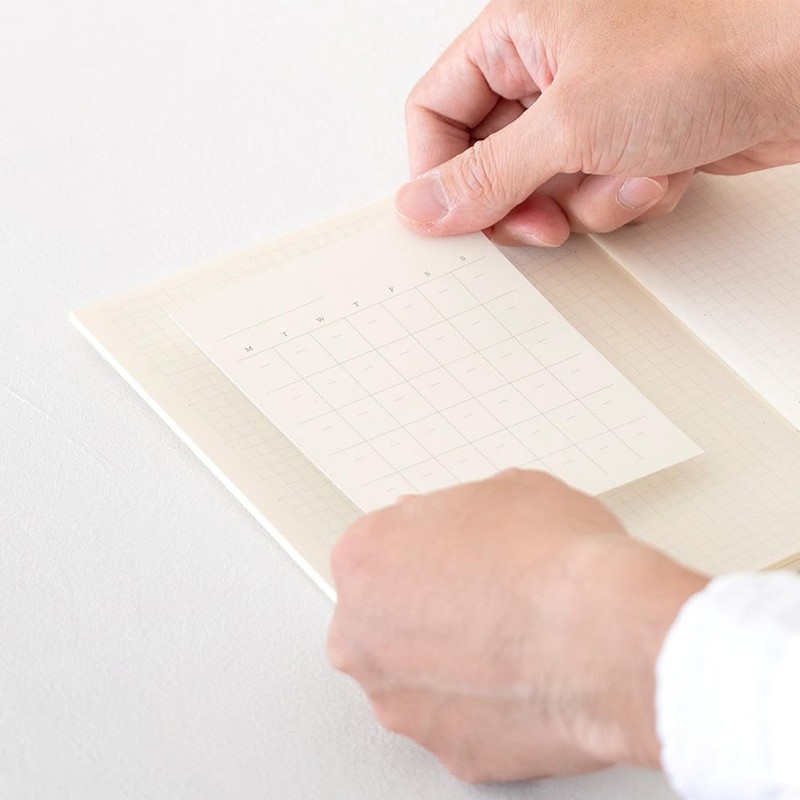 DESIGNPHIL Midori MD Diary Sticker Free 84794006 Minimalist