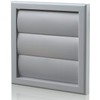 Blauberg Grey Gravity Grille 100 mm - 4 inch External