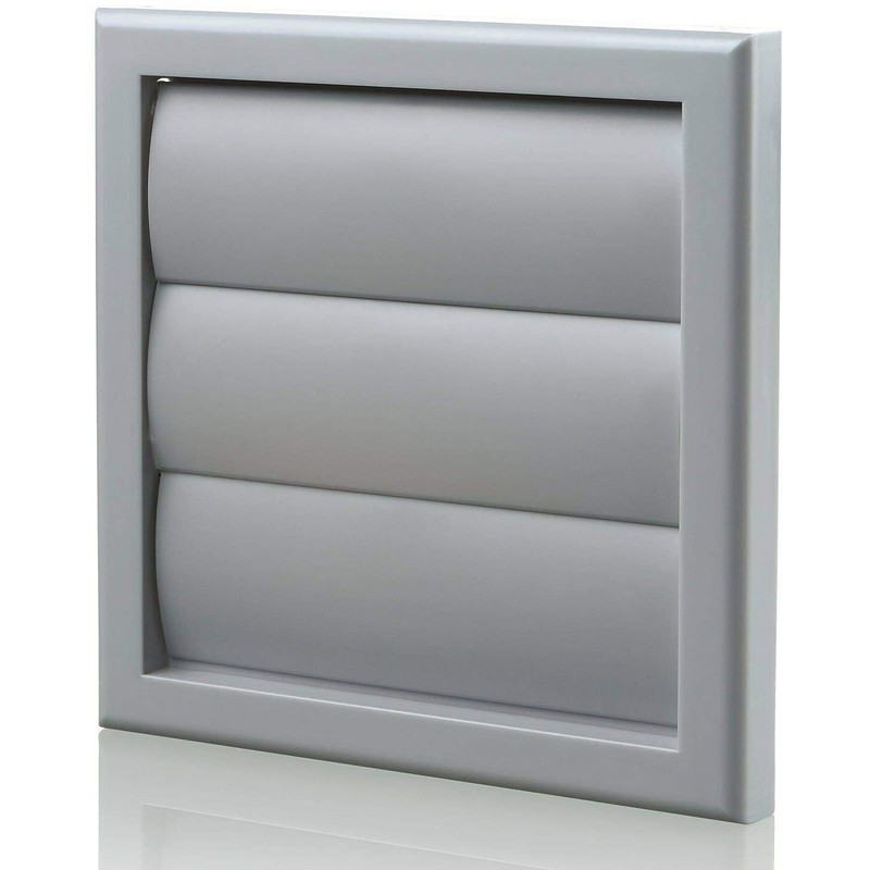 Blauberg Grey Gravity Grille 100 mm - 4 inch External