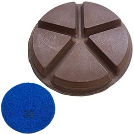 Slayer Ceramic Bond Floor Disc- Disc for Polishing Concrete Slabs - Remove Concrete Scratches - Discs for Floor Machines - 30 Grit - 3 Inch