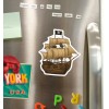 Texas Hart Designs Pirate Ship Jolly Roger Fridge Magnet