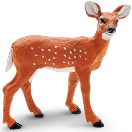 Safari Ltd. Whitetail Doe Figurine - Lifelike 4.3" Model Figure - Educational Toy for Boys, Girls, and Kids Ages 3+