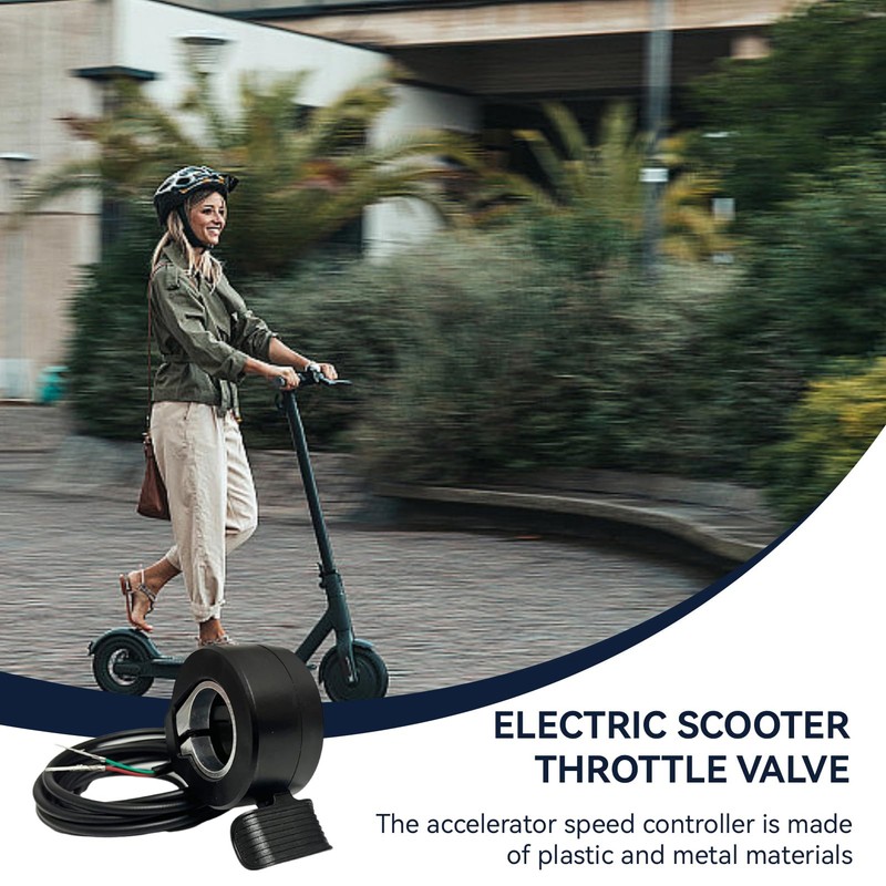 Frdhee E-Bike Thumb Throttle 130X, Electric Scooter Throttle 12-72V SM