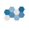LAJAR 8 Pcs Hexagon Felt Bulletin Board Tiles, Self Adhesive