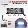 Stark 7" 30W CREE FLOOD LED New Detachable Light Bar