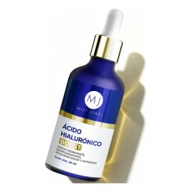 Mist Jewel - Serum Ácido Hialuronico Boost + Ácido Ferúlico + Vitamina C Y E | Suero facial regenerador, antioxidante e hidratante Día/No...