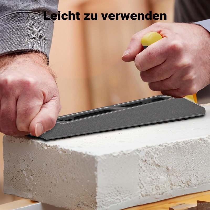 Wiltec Plasterboard Plane 250 mm with Rasp File, Edge Planer