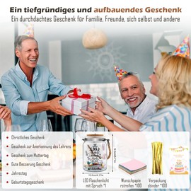 LED Bottle Light with Saying, 35th Birthday Gift for Women and Men, 35th Birthday Gift, Night Light Gifts Decoration, Gift Ideas for Birthday Table Decoration, LED Lighting Illuminated Decorative