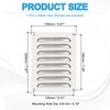 PATIKIL 8x6 Inch Stainless Steel Vent Cover, Screen Air Grille