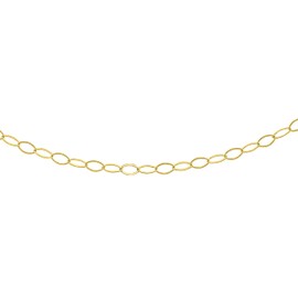 Carissima Gold 9ct Yellow Gold Trace Chain of 41cm